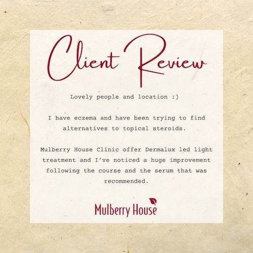Dermalux LED - Eczema Treatment Review